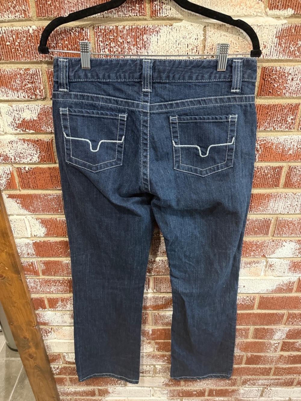 Kimes Ranch Jolene Low Rise Dark Indigo Bootcut Flare Jeans size 8/32 Western - Picture 7 of 7